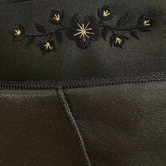 Vintage Boho Leather Patchwork Mini Bag, Starburst Embellished. - Picture 4 of 13